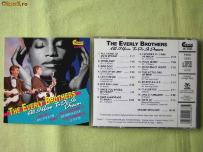 THE EVERLY BROTHERS - All I Have To Do Is Dream - C D foto