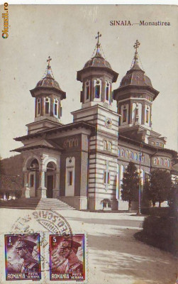 B162 Sinaia Manastire circulata 1931 foto