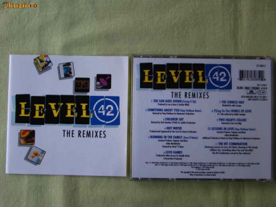 LEVEL 42 - The Remixes - C D Original ca NOU foto
