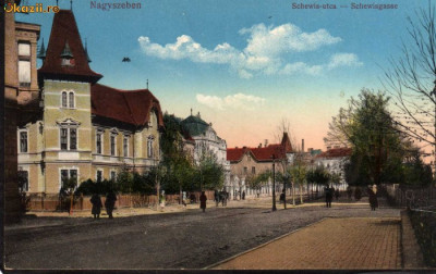 Sibiu, Schewisgasse foto