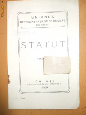 Statute Club Unirea Galati 1903 foto