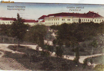 B8348 Sf.Gheorghe Gradina publica circulata1923 foto