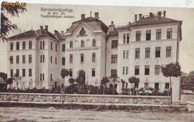 B8334 Sepsiszentgyorgy M.Kir.all tanitonokipzo intezet circulata foto