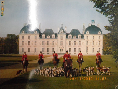 Carte postala veche Franta - Chateau de Cheverny foto