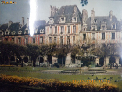 Carte postala veche Paris - Place des Vosges foto