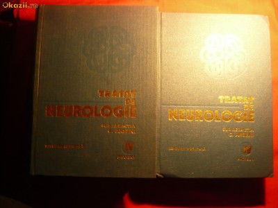 TRATAT DE NEUROLOGIE - sub red. Prof. C. ARSENI,2 VOL foto