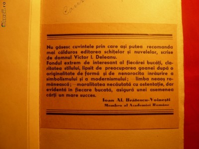 VICTOR I. DELEANU - GENERATIE SACRIFICATA - 1940 foto