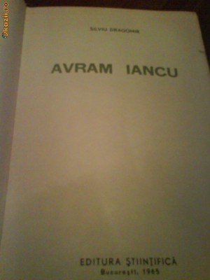 2447 Avram Iancu Silviu Dragomir foto