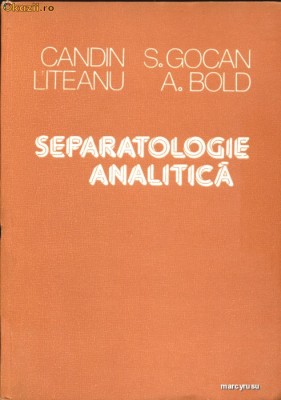 Separatologie analitica foto