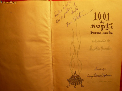 1001 NOPTI -Basme Arabe istorisite de E.Camilar -vol.III -1961 foto