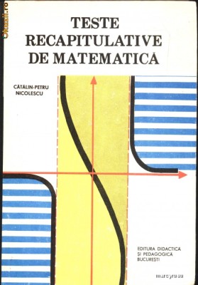 Teste recapitulative de matematica foto