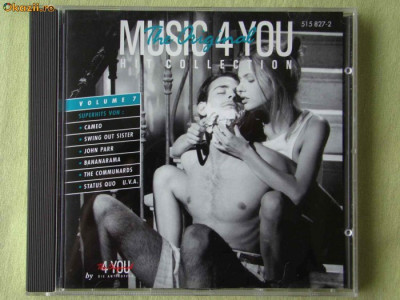MUSIC 4 YOU Vol. 7 - Selectii - C D Original ca NOU foto