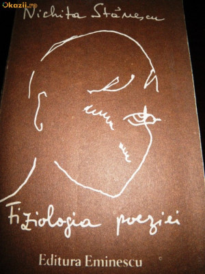 Nichita Stanescu, Fiziologia poeziei, 1990, cu autograf Alexandru Condeescu foto