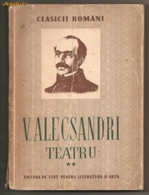 (C40) TEATRU DE V. ALECSANDRI, ESPLA, BUCURESTI, 1953 foto