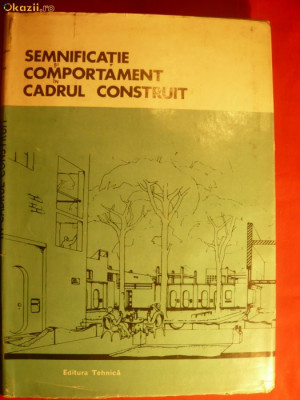 Semnificatie si Comportament in Cadrul Construit- 1985 foto
