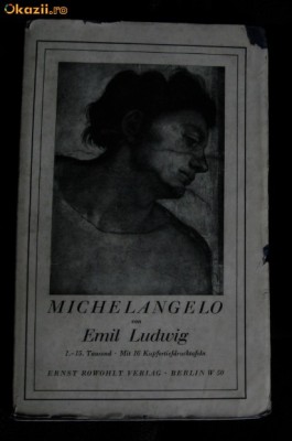 E Ludwig Michelangelo Rowohlt 1930 foto