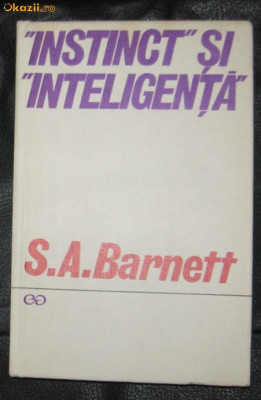 S A Barnett Instinct si inteligenta Ed. St. foto