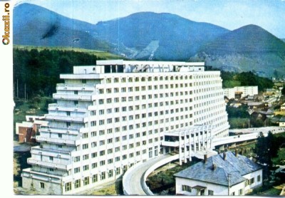 CP84-33 -Sangeorz Bai -Hotelul ,,Hebe&amp;amp;quot; -circulata 1977 foto