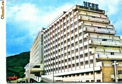 CP84-30 -Sangeorz Bai -Hotel Hebe -circulata 1976 foto