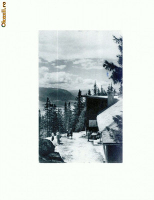 CP114-32 -Vedere spre Piatra Craiului de la cabana ,,Postavarul foto