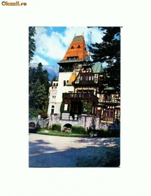CP115-58 -Sinaia -Pelisorul -circulata 1974 foto