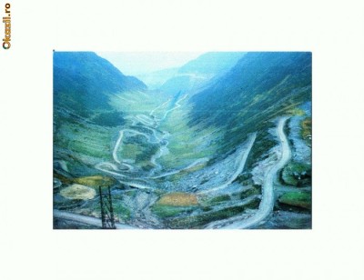 CP112-78 -Muntii Fagaras -Transfagarasanul -necirculata foto