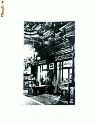 CP113-73 -Sinaia, Muzeul Peles, Camera de lucru -necirculata foto