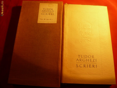 TUDOR ARGHEZI -SCRIERI , VOL.18 ,EDITIE DE LUX 1968 foto