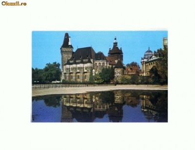 CP179-80 Budapest. Vajdahunyad vara (Ungaria) -necirculata foto
