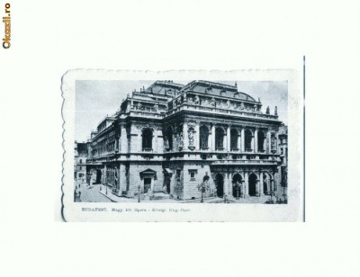 CP180-03 Budapest.Magy. kir Opera (Ungaria)-necirculata, anteb. foto