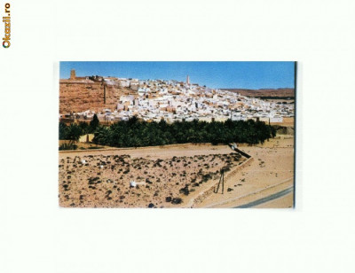 CP180-64 Ghardaia. Bounoura-Vue generale (Algeria)- necirculata foto
