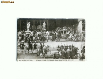 CP181-46 Musee de Versailles(Napoleon)(Franta)- scrisa 1920 foto