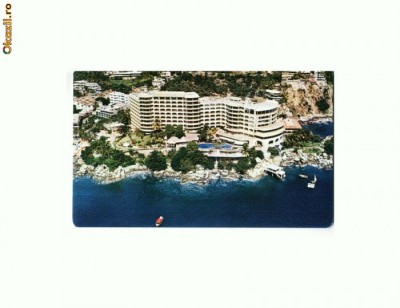 CP181-04 Hotel Caleta. Acapulco(Mexic)-necirculata foto