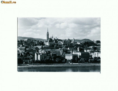 CP181-85 Budapest. Budai Latkep(Ungaria)-circulata 1973 foto