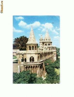 CP181-72 Budapest.Halasbastya (Ungaria)-circulata 1968 foto