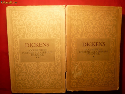 C.Dickens -Documentele Postume ale Clubului Pickwick 1954 foto