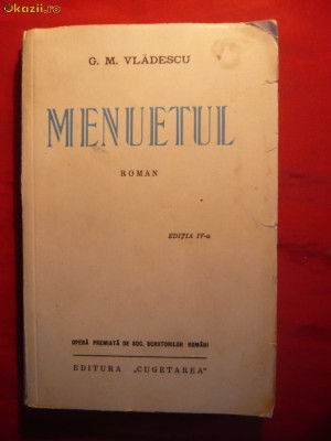 G.M.VLADESCU - MENUETUL - cca 1937 foto