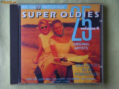 25 SUPER OLDIES Vol. 4 - Selectii - C D Original foto