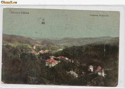 B11558 Govora Valcea circulata 1923 foto