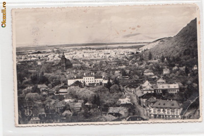 B11511 Brasov Vedere panoramica circulata 1938 foto