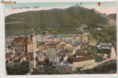 B11512 Brasov Vedere panoramica circulata foto