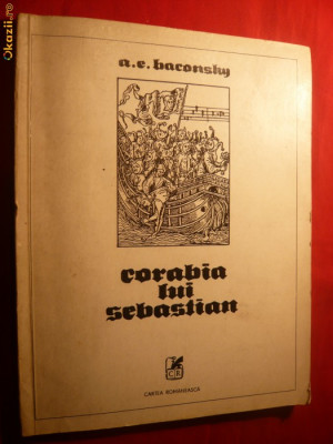 A.E.BACONSKI - CORABIA LUI SEBASTIAN -Prima Ed. 1978 foto
