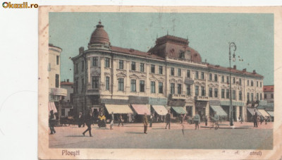 B9856 Ploiesti Centrul circulata 1927 foto