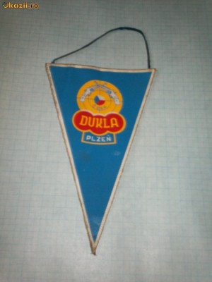 148 Fanion - DUKLA PLZEN -CSSR (CEHOSLOVACIA) foto