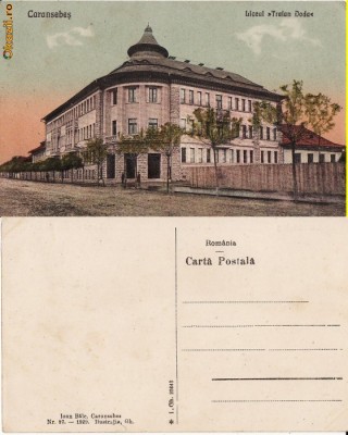 Caransebes - Liceul Traian Doda foto
