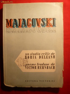 MAIAKOVSKI - POEME - trad. V.Kernbach -cca 1948 foto
