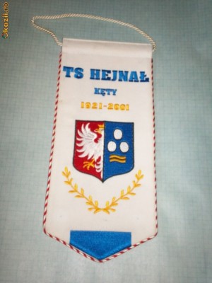 201 Fanion - TS HEJNAL -KETY 1921-2001 (POLONIA) foto