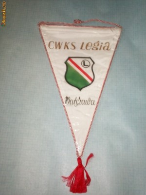 226 Fanion - CWKS LEGIA Warszawa (POLONIA -fotbal) foto