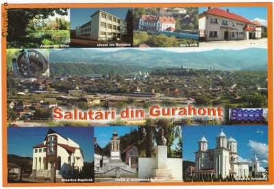 CARTE POSTALA ILUSTRATA GURAHONT - JUD.ARAD - MKB 031 foto