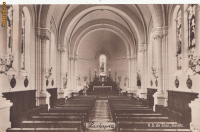 B14886 Galati Capela interior circulata 1915 foto
